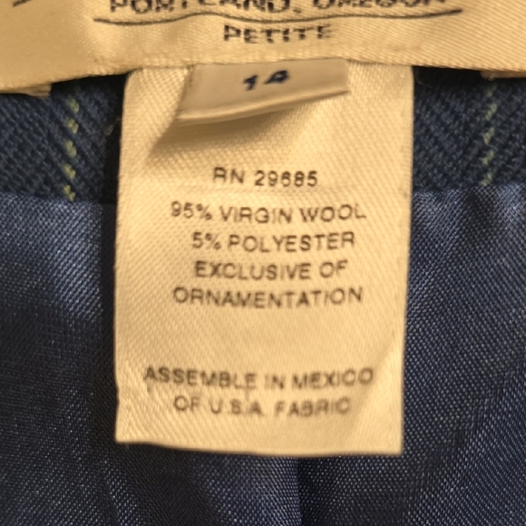 Pendleton Blue Checkered Blazer - Picture 11 of 13